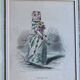Framed engravings "animated flowers" - JJ Grandville