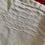 5 country tea towels in BM monogram linen damask.