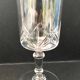 6 assorted crystal wine glasses
