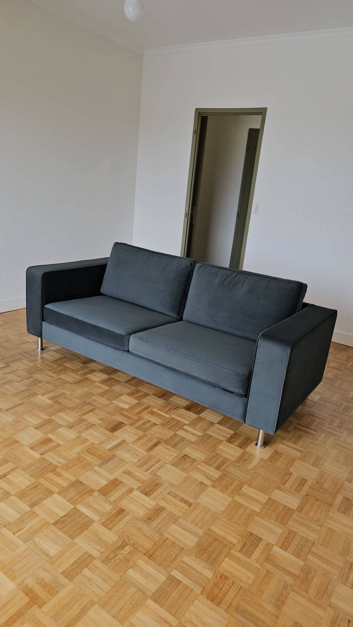 Canapé Boconcept vert velvet 2,5 places