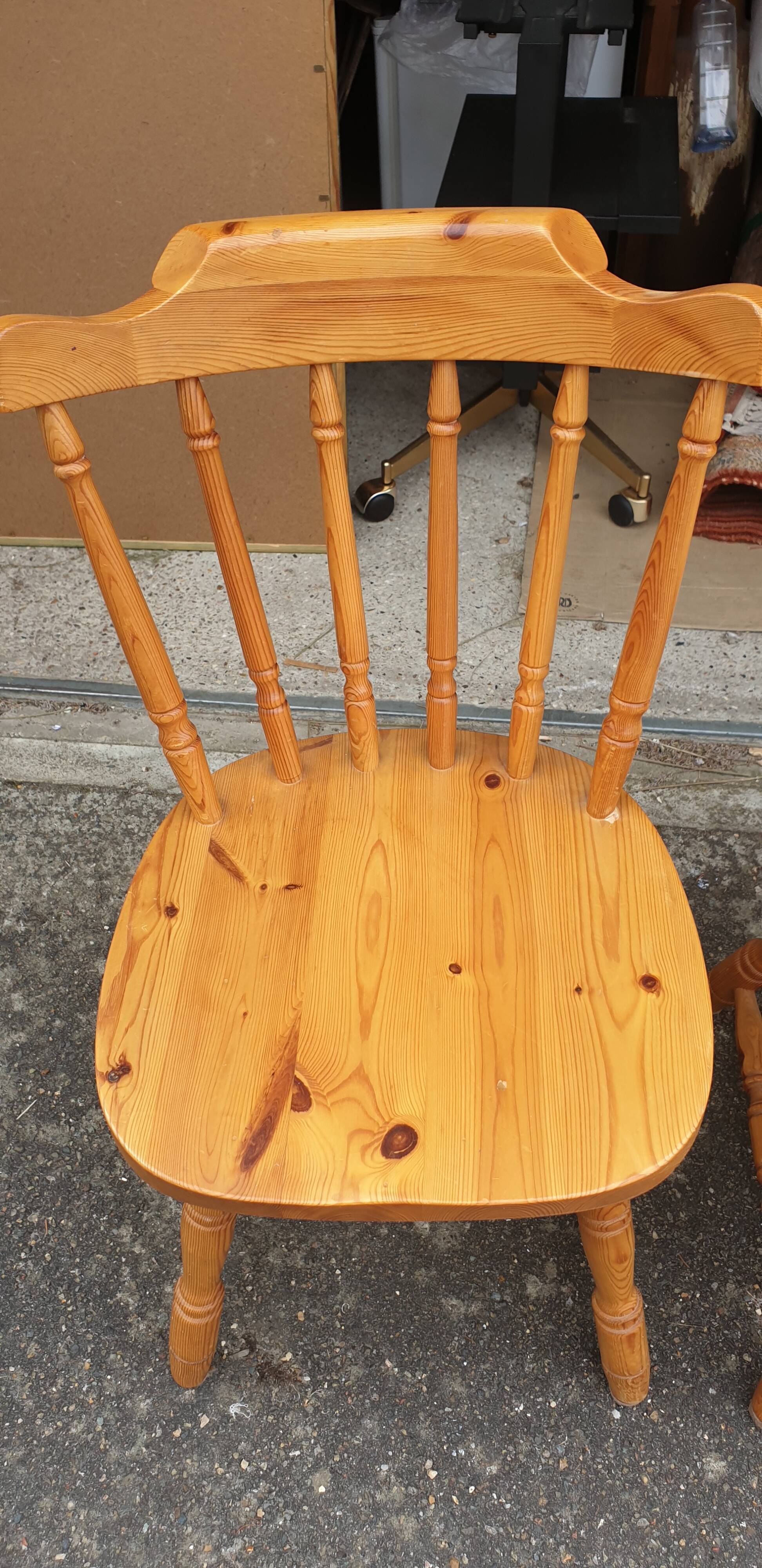 2 chaises western