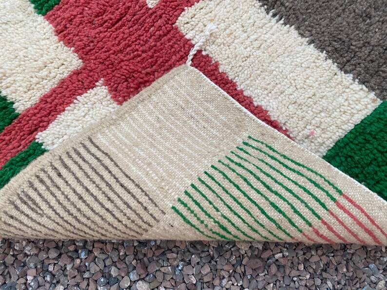 Handmade wool rug 100cm x 200cm