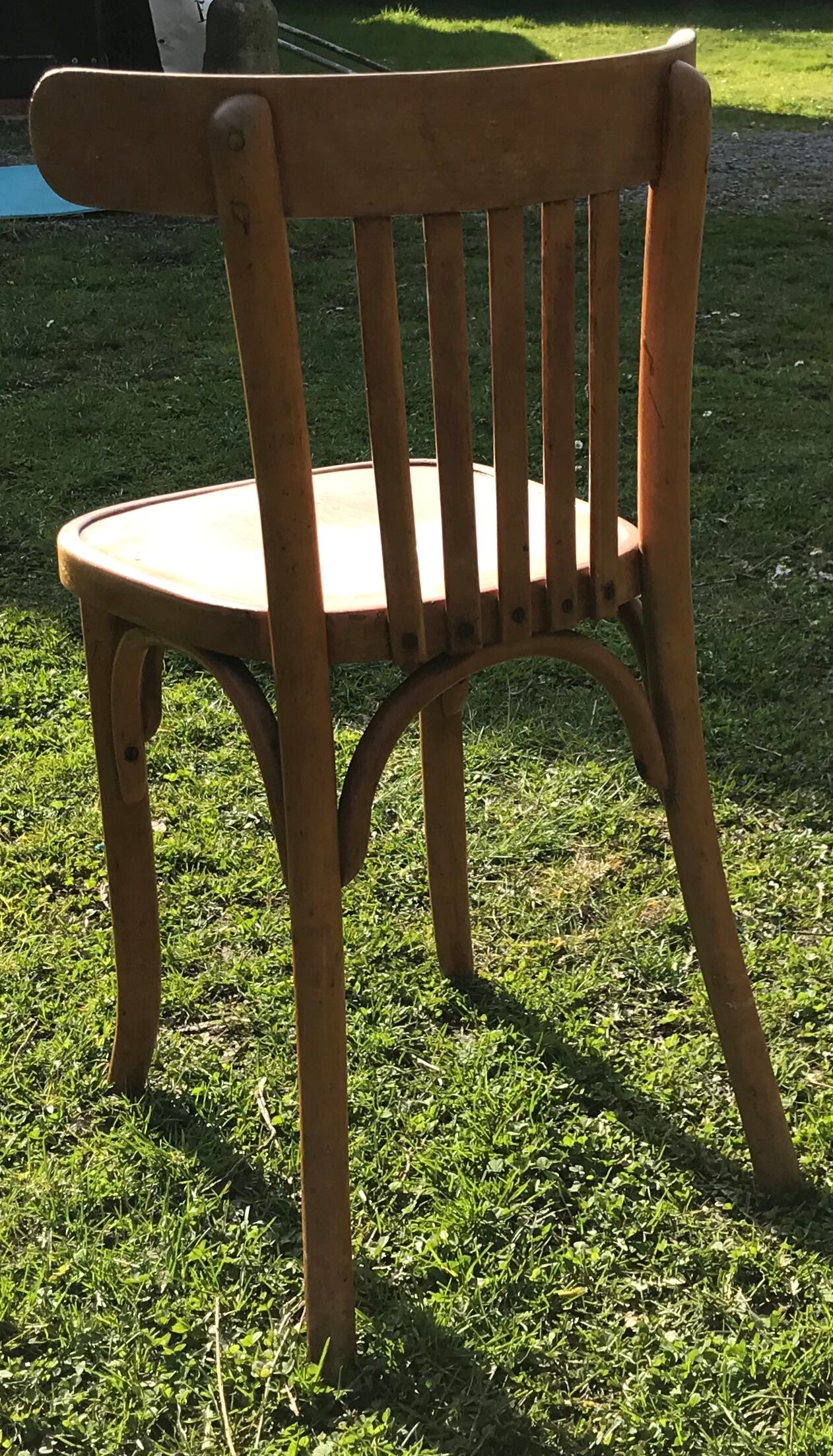 Czechoslovak bistro chair