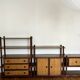 Modular rattan library Maugrion for Rochebobois