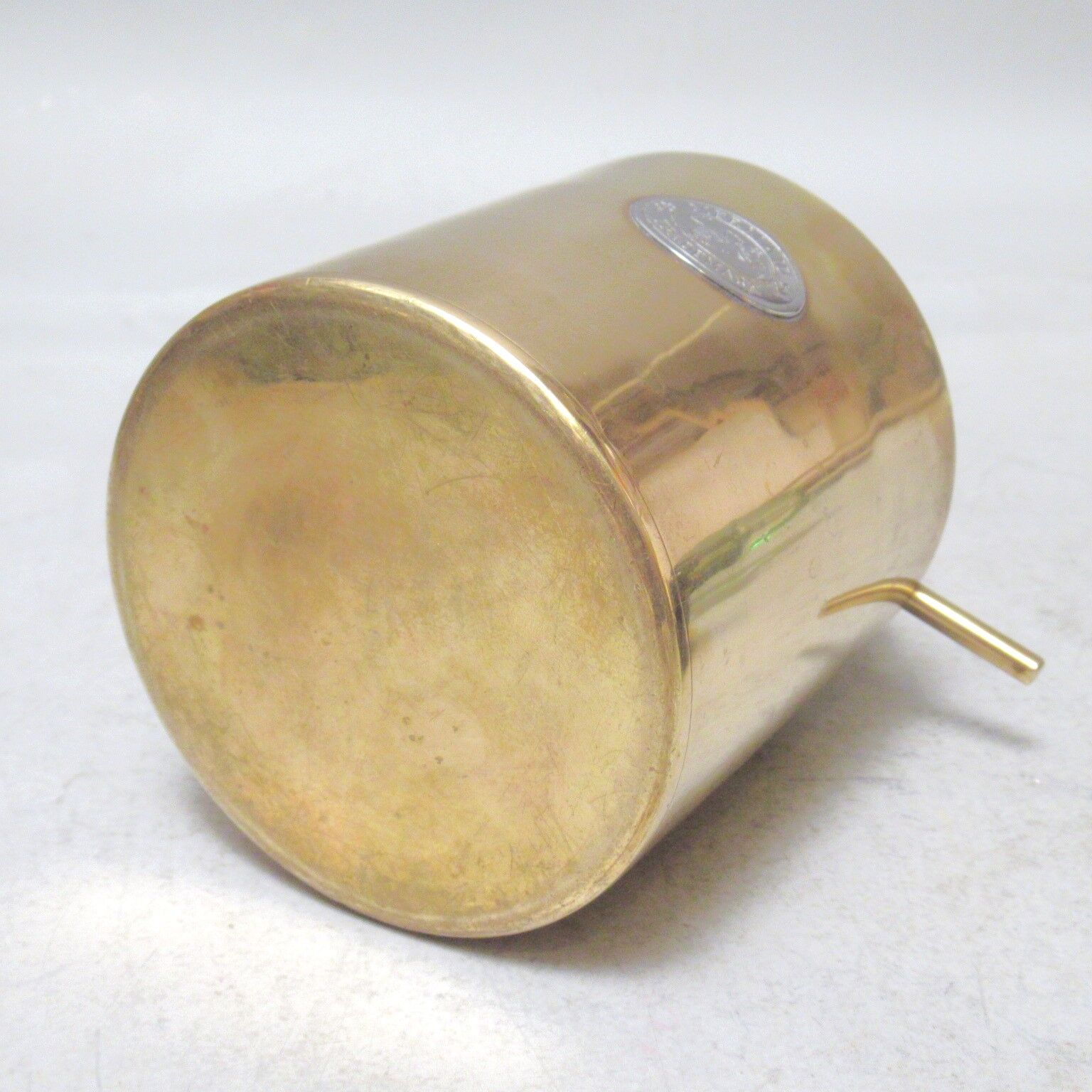 Cylinda brass ashtray Mermaid Trademark Annnées 60