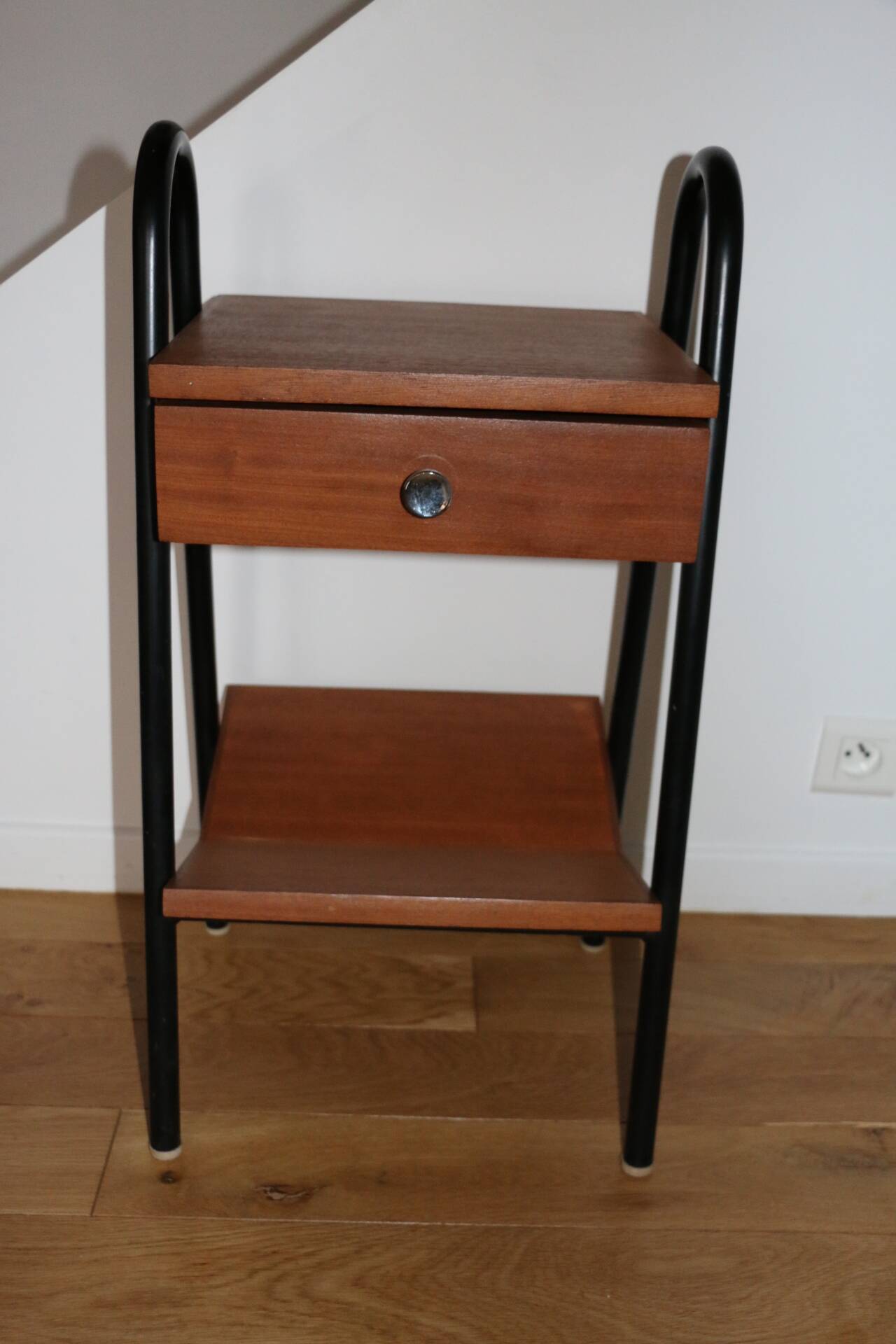 Jacques Hitier style bedside table 1960