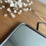 Miroir de barbier vintage 18 x 12,5 cm