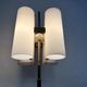 Vintage 1960s Arlus France brass four-light lamp post.