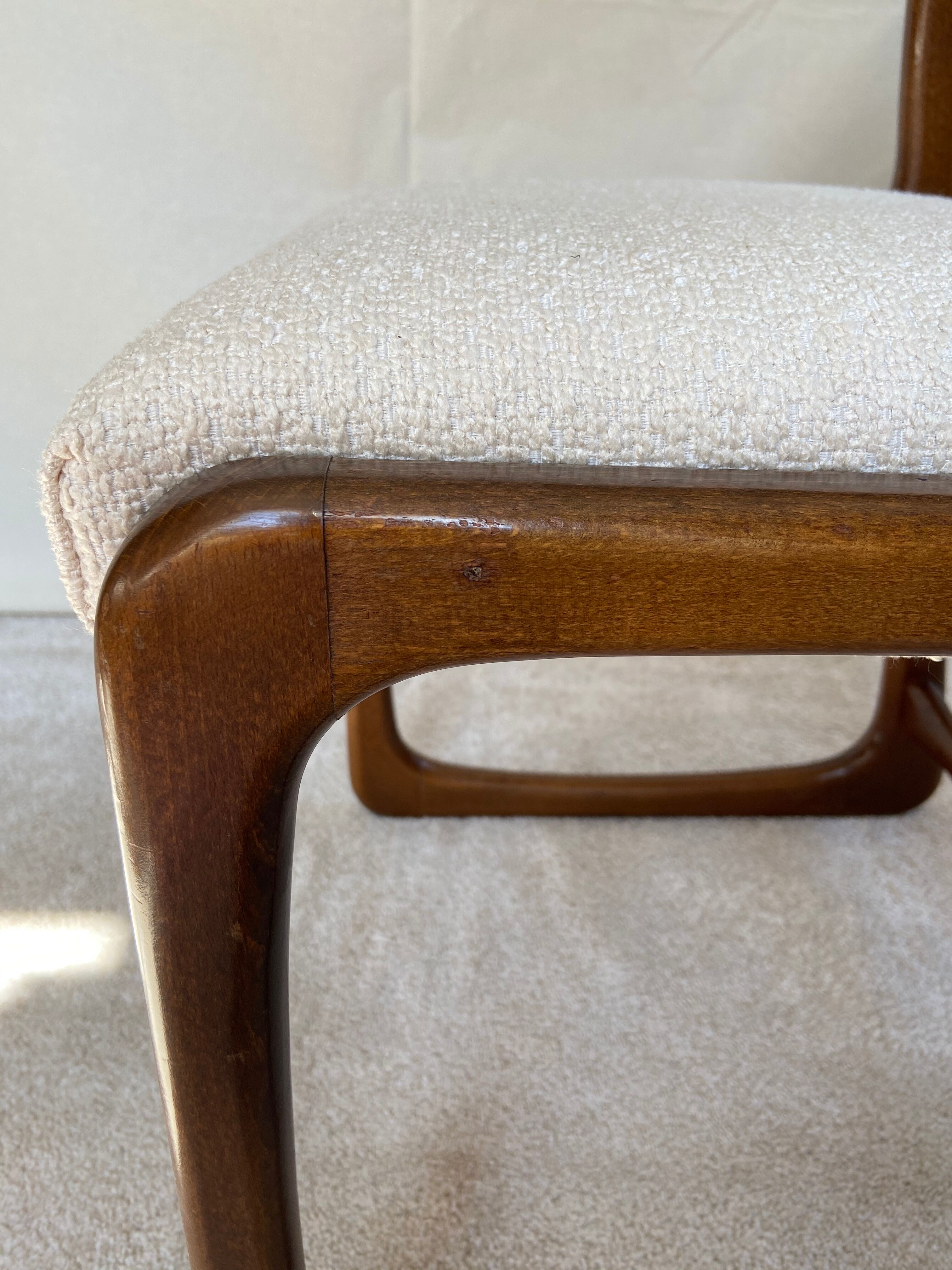 Set of 2 Baumann sleigh chairs