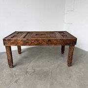 Savoyard folk art coffee table