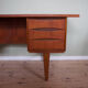 Mid-Century Danish Teak Desk, 1960s