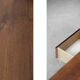 Scandinavian Modern Rosewood Dressing Table with Oblong Mirror, 1970s