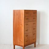 Commode scandinave en noyer