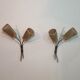 LUNEL wall lamps - Pair of vintage wall lamps - Antique light fixtures