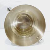 Silver-plated champagne bucket engraved with Auchan 25 years