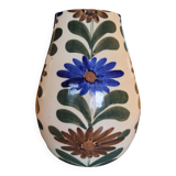 Vintage hand-painted ceramic vase