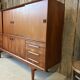 Enfilade, buffet en teck