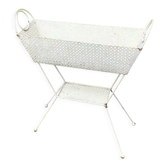 Perforated metal planter