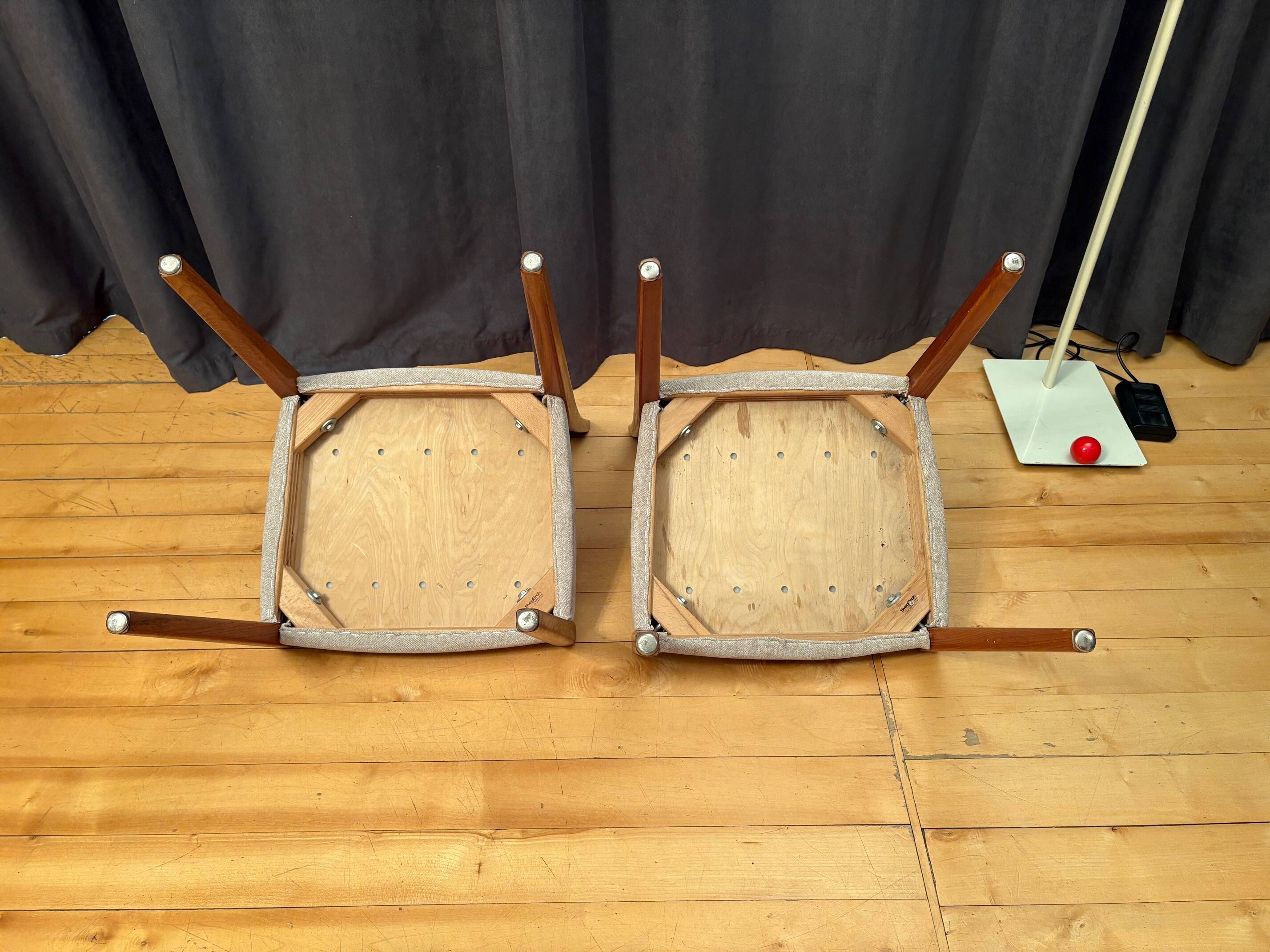 Pair of chairs, Svegards Markaryd, Sweden, 1960s