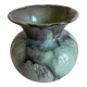 Blue lava style vase Vallauris