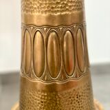 Lampe art déco sur vase - laiton