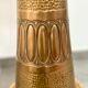 Art Deco lamp on vase - brass