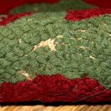 Old American carpet Hooked handmade 88cm x 152cm 1920