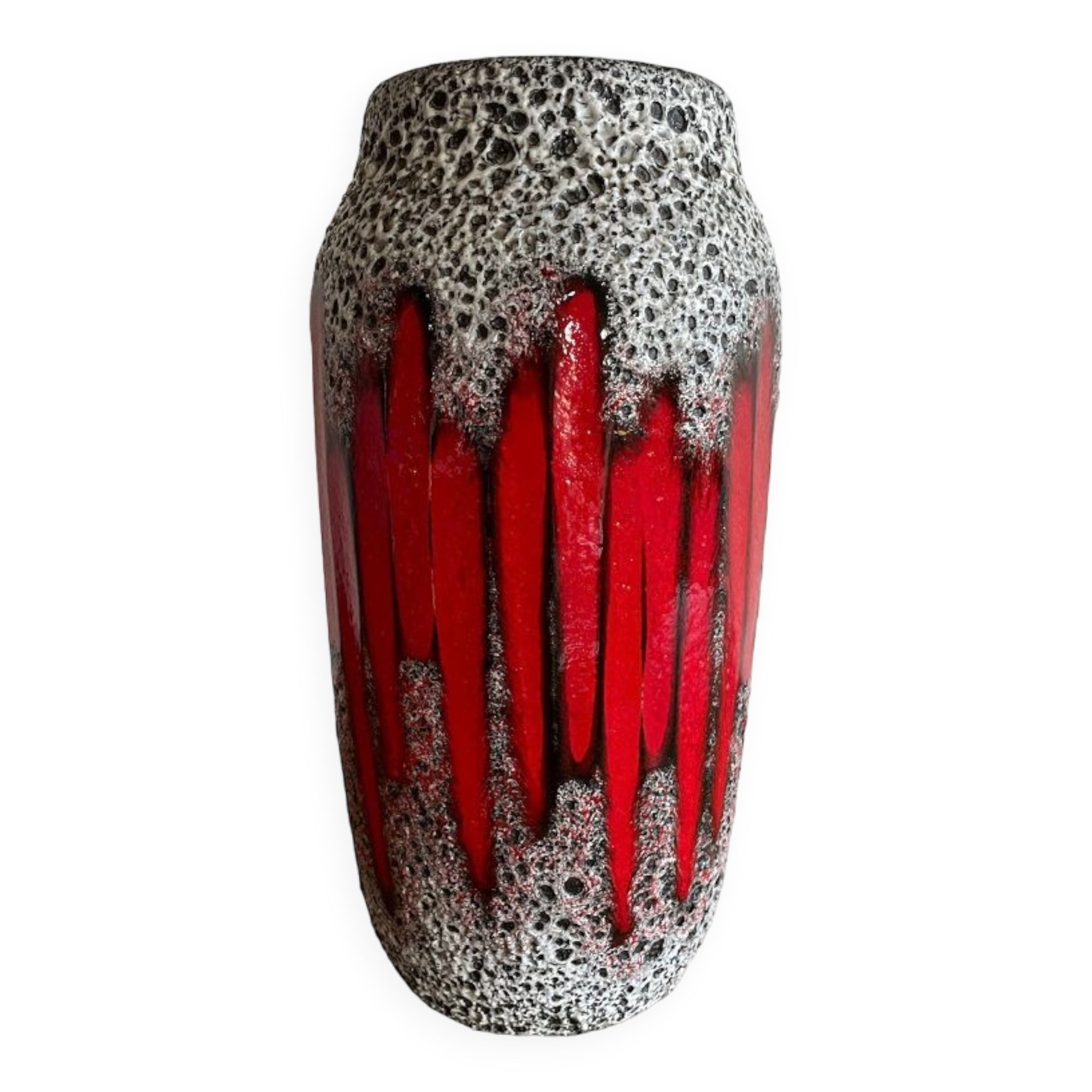 Fat Lava ceramic vase