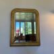 Vintage Louis Philippe mirror with antique gold beveled glass