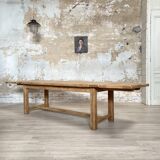 Solid oak farm table