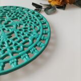 Water green cast iron underside