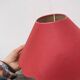 Lampe boule bois 1980