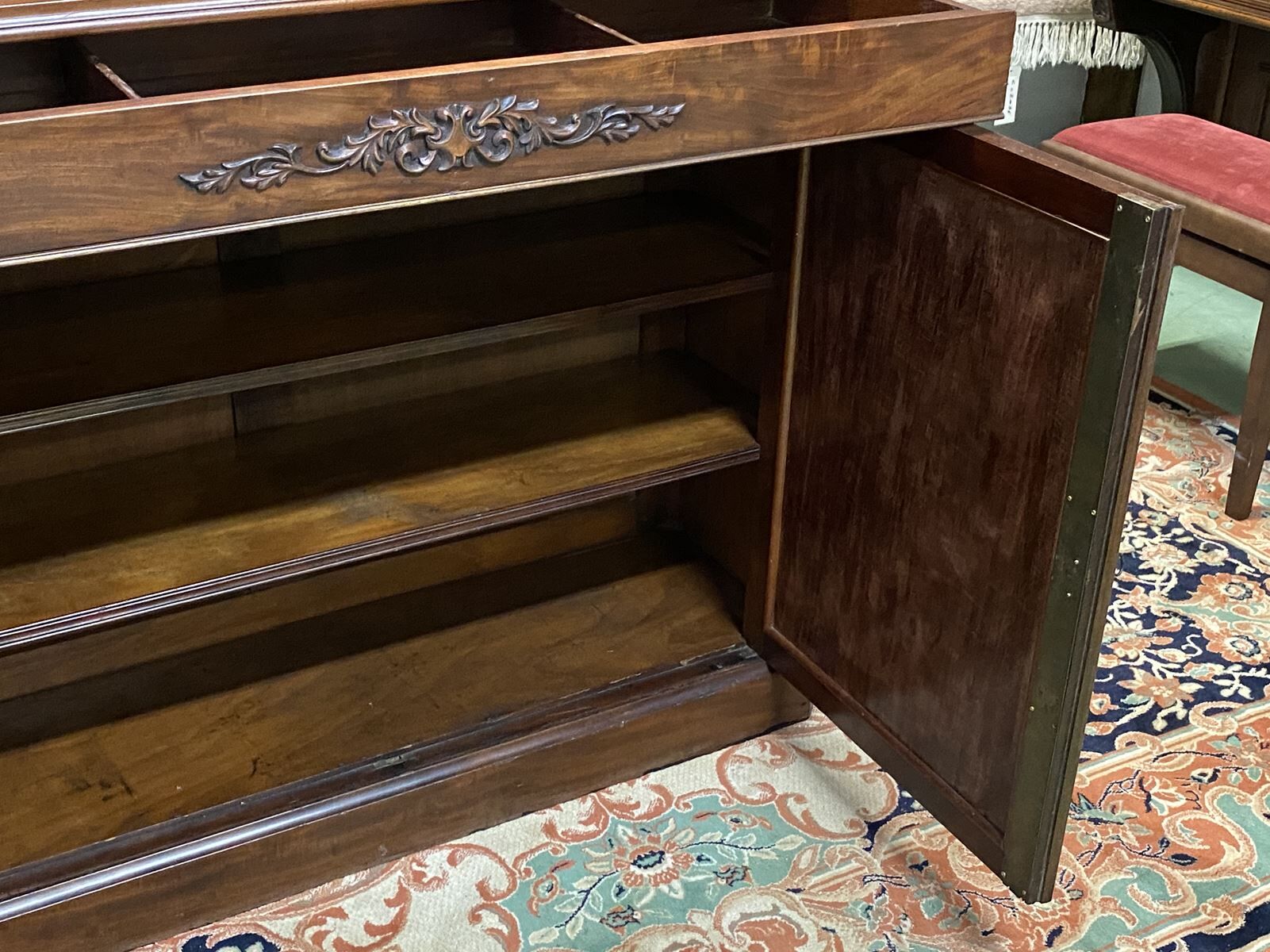 Buffet Napoleon III in mahogany - 19th