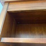 Large wooden bookcase 245cm