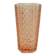 Ćwieki vase, modernism, rosaline glass, Ząbkowice, Poland, 1970s.
