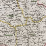 Carte ancienne de la Creuse