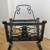 Porte-revues vintage en fonte
