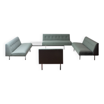 Executive seating group by George Nelson seating for Herman Miller, 1956