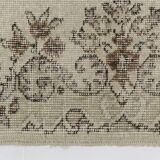 Grey Oushak Area Rug