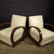 Paire de fauteuils Art Déco
