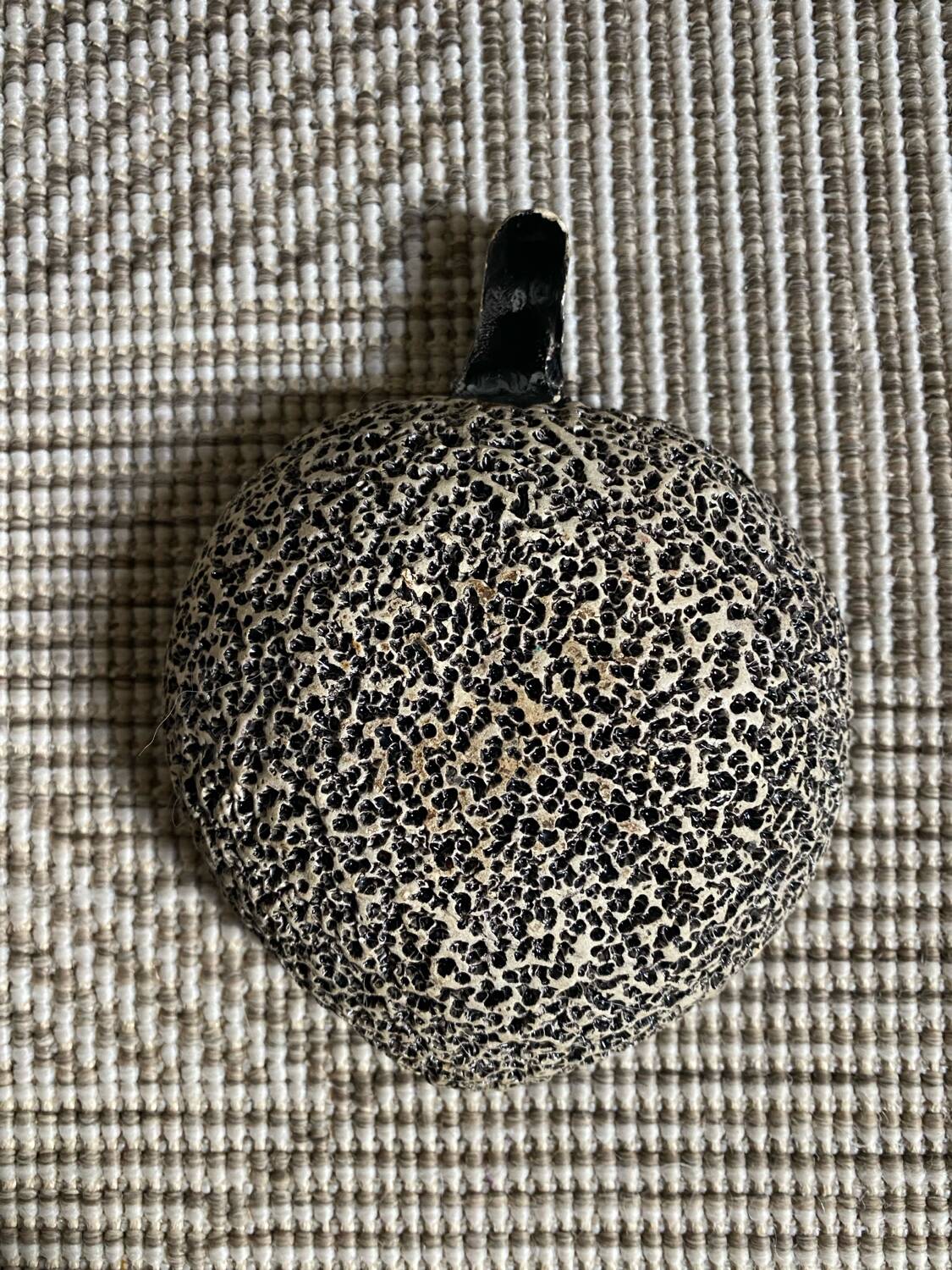 60s ceramic candle holder