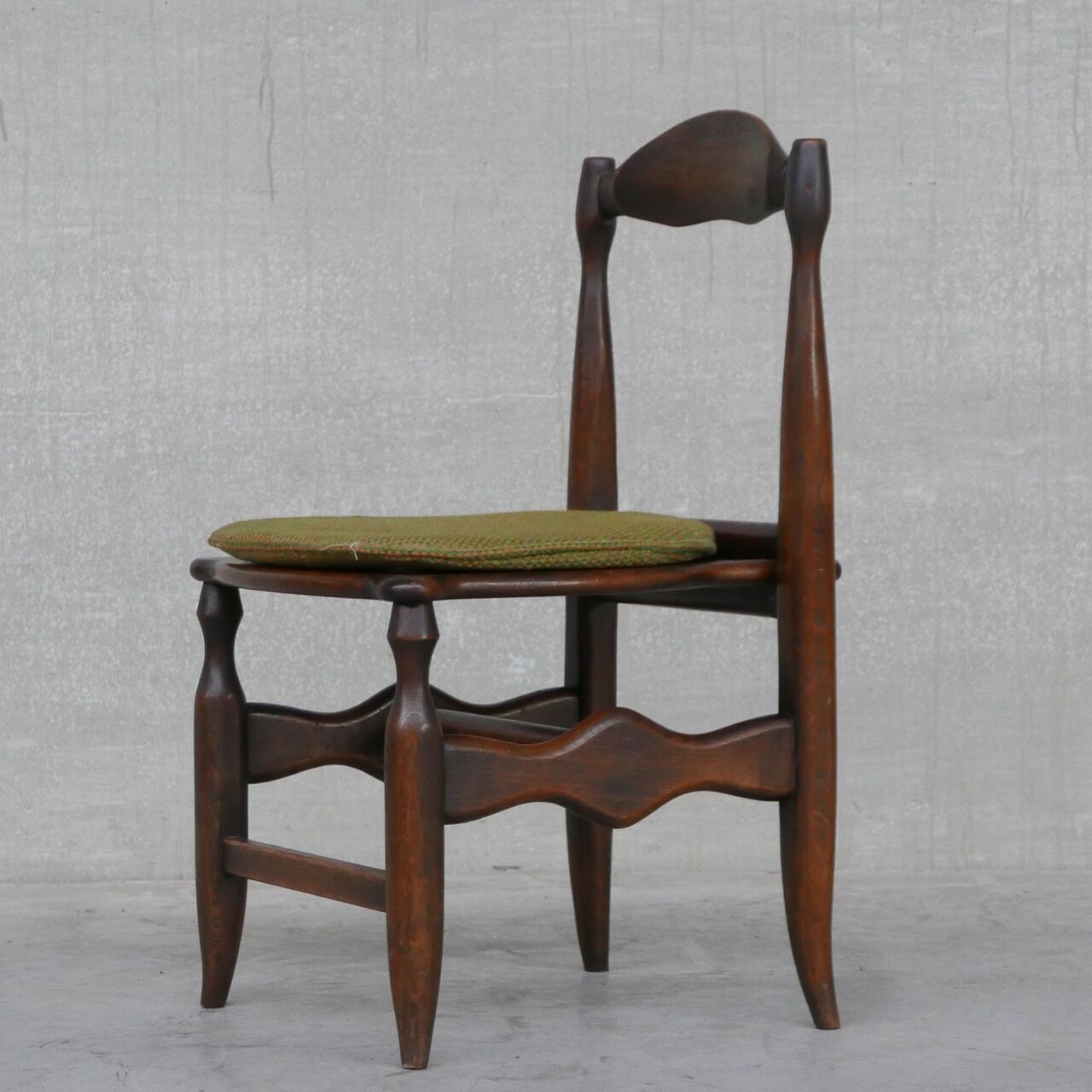 Set of six chairs by Guillerme et Chambron