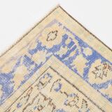 5x8 Pale Orange & Blue Classic Pattern Vintage Rug, 170x253Cm