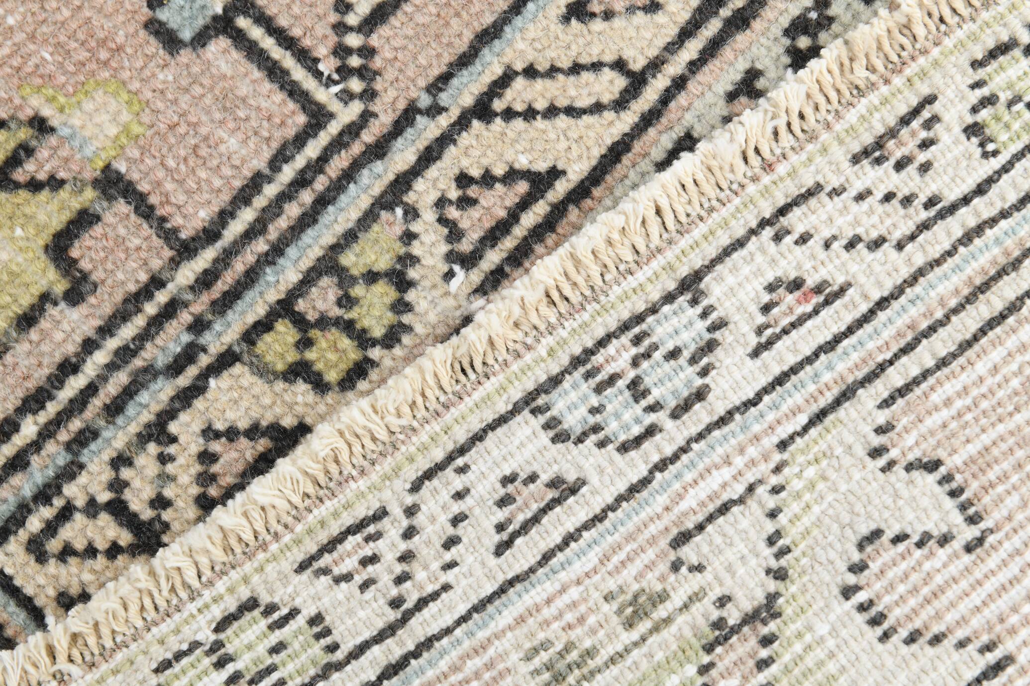 3x10 Shades Of Green Persian Runner Rug, 81x319Cm