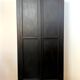 Armoire parisienne vintage noire