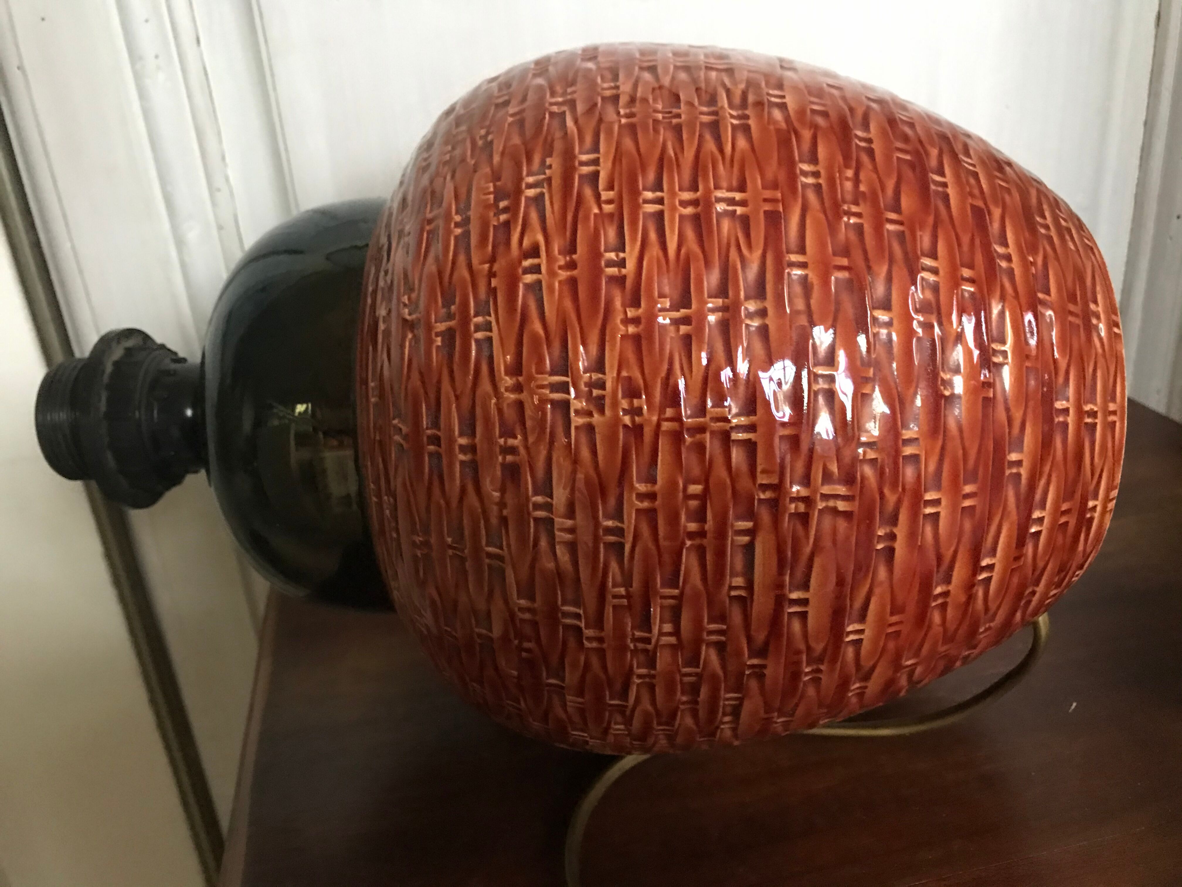 Vintage ceramic lamp