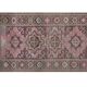 Vintage Turkish Oushak rug 216x391 cm