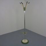 Brass & Steel Coat Rack, Germany, 1960s