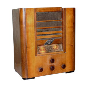 Poste de radio TSF à lampes