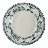 Assiette creuse en terre de fer R&A Ninon 24cm